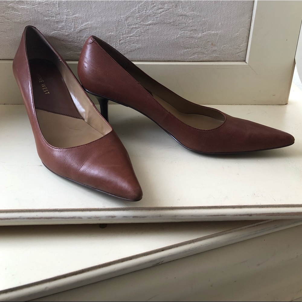 Nine West kitten heels